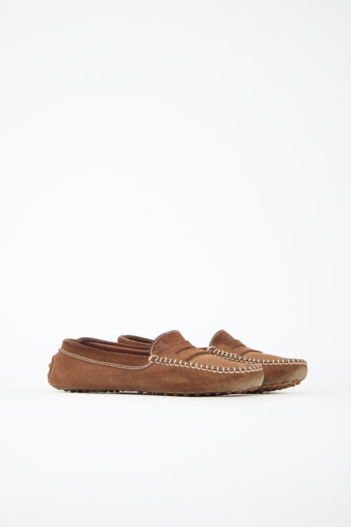 Tod's Suede Gommino Loafer