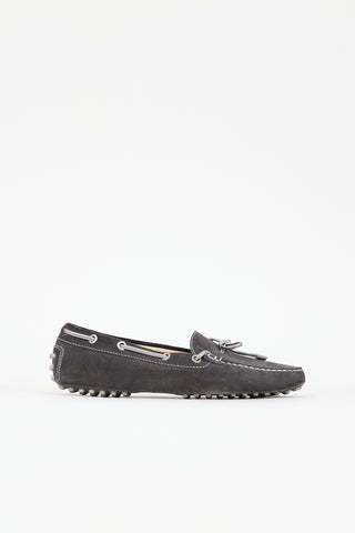 Tod's Suede Gommino Boat Loafer