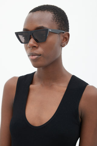 TOL Black Trapezium Sunglasses
