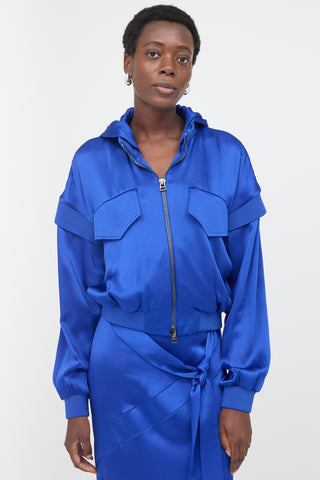 Tom Ford 2022 Satin Bomber Jacket