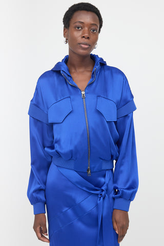 Tom Ford 2022 Satin Bomber Jacket