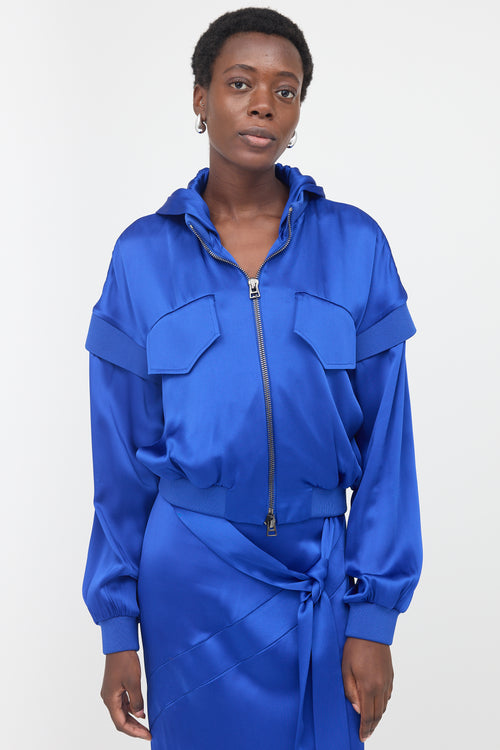 Tom Ford 2022 Satin Bomber Jacket