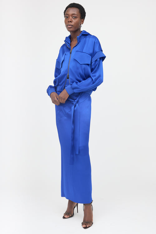 Tom Ford 2022 Satin Maxi Skirt