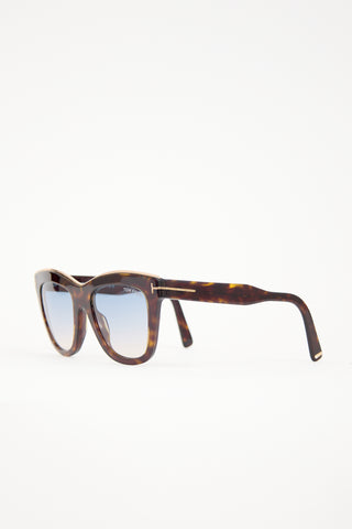 Tom Ford Julie TF685 Oversized Sunglasses