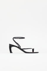 Tory Burch Leather Pierced Toe Ring Sandal