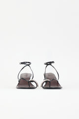 Tory Burch Leather Pierced Toe Ring Sandal