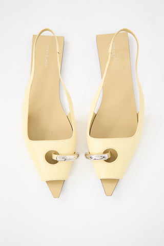 Tory Burch Pierced Slingback Mule