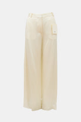 Toteme Crepe Satin Wide Leg Trouser