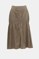 Toteme Lyocell Tiered Anzio Skirt