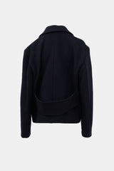 Toteme Wool Cropped Peacoat