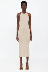 TSE Ribbed Halter Maxi Dress