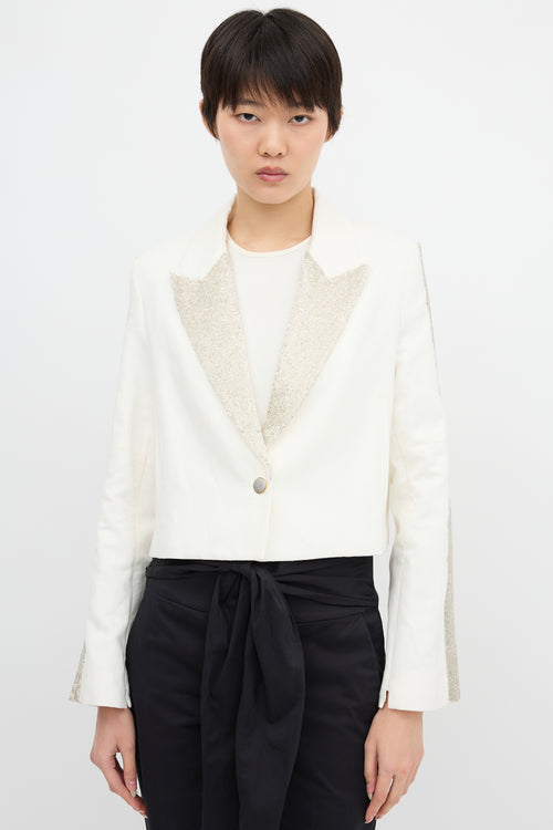 TWP Former Better Half Embellished Blazer