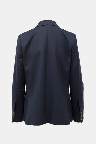 TWP Wool Button Sleeve Blazer