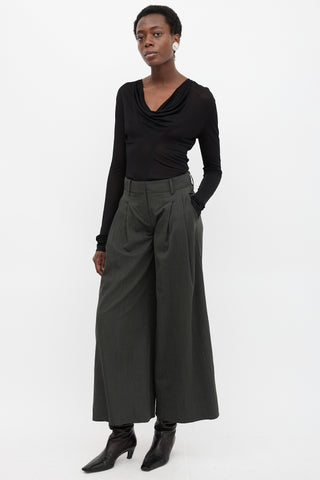 TWP Wool Wide Trouser
