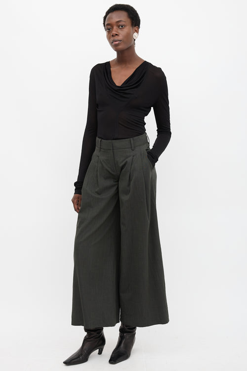 TWP Wool Wide Trouser