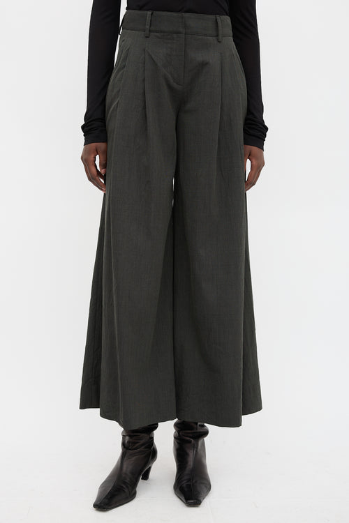 TWP Wool Wide Trouser