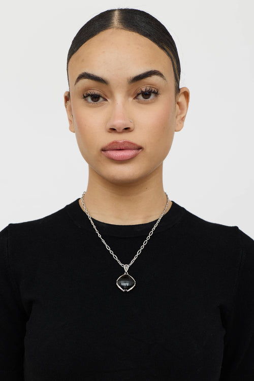 Tacori Sterling Silver 18K City Lights Necklace