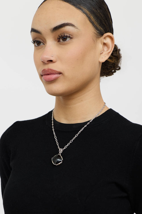 Tacori Sterling Silver 18K City Lights Necklace