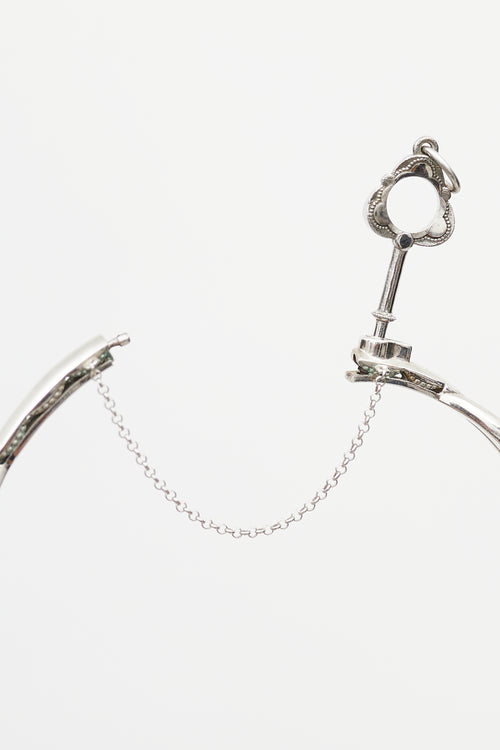 Tacori 18K Gold & Sterling Silver Promise Key Bracelet