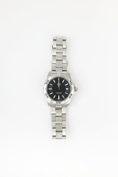Tag Heuer Stainless Steel & Sapphire Aquaracer 300M Date Watch