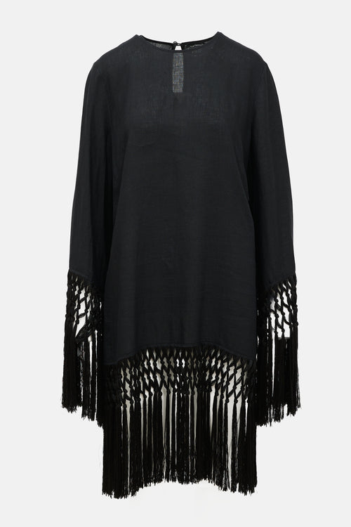 Taller Marmo Tassel Fringe Dress
