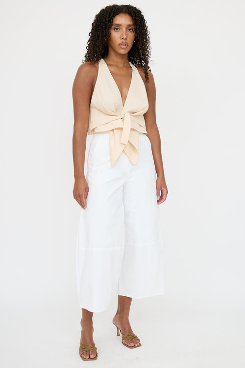 Dorothee Schumacher Sleeveless Tie Top