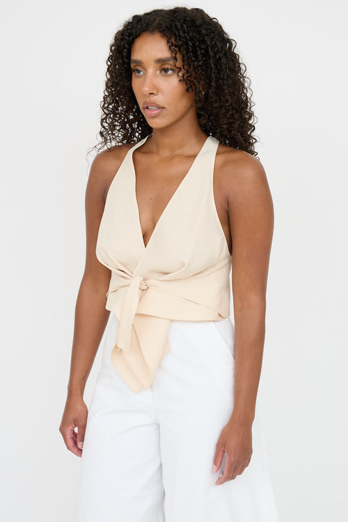 Dorothee Schumacher Sleeveless Tie Top