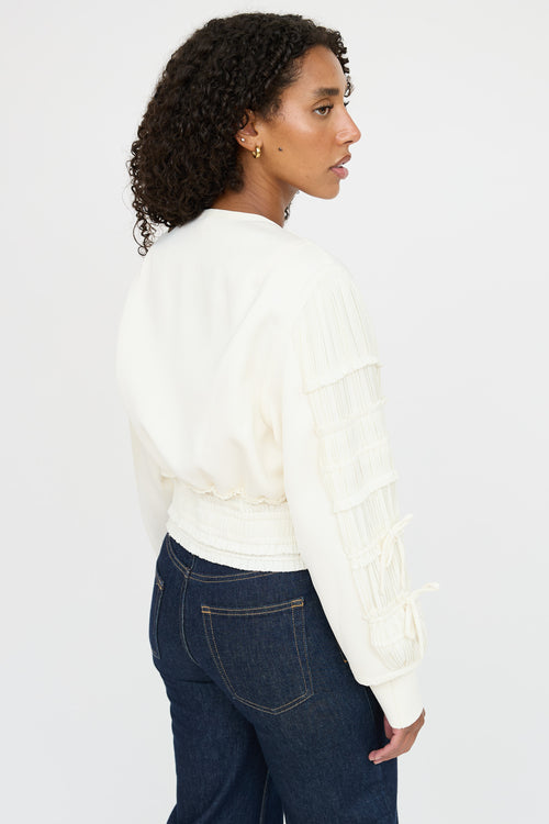 3.1 Phillip Lim Pleated Cropped Jacket