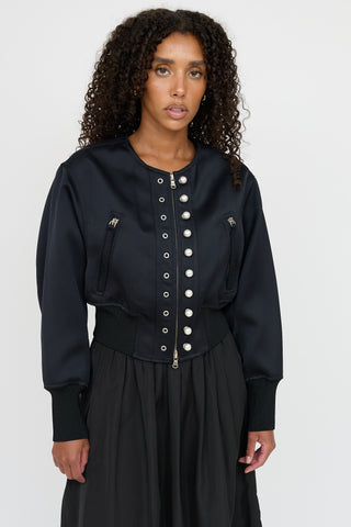 3.1 Phillip Lim Pearl Zip Up Jacket