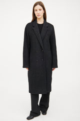 T by Alexander Wang Dark Grey Wool Coat