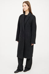 T by Alexander Wang Dark Grey Wool Coat