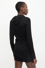 T by Alexander Wang Hooded Mini Dress