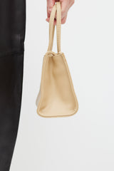 Telfar Beige Small Shopping Bag