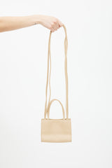 Telfar Beige Small Shopping Bag