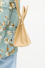 Telfar Beige Small Shopping Bag