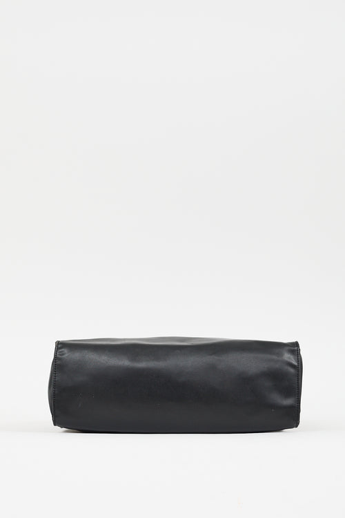 Telfar Black Medium Shopping Bag