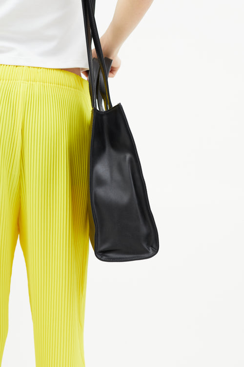 Telfar Black Medium Shopping Bag