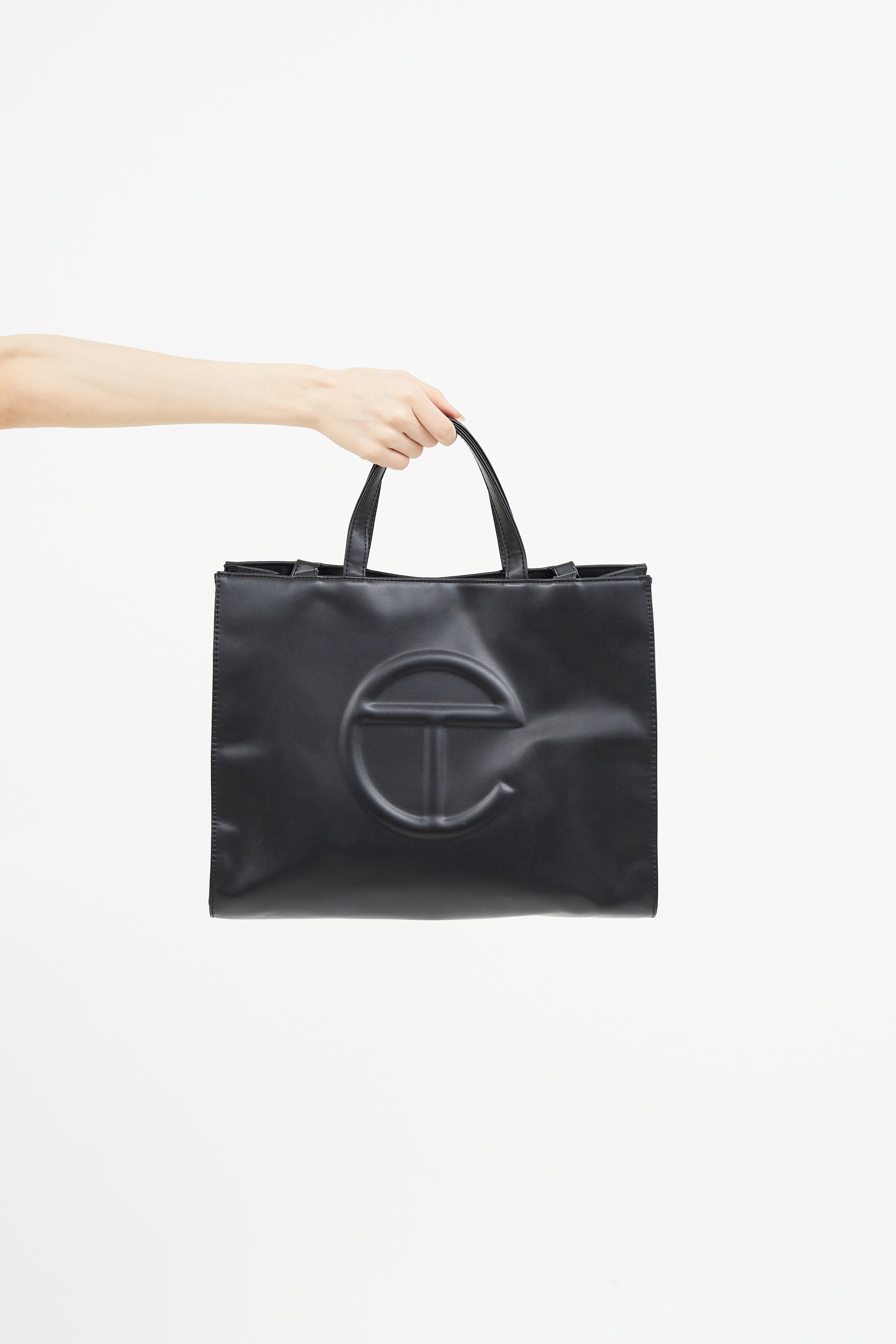 Telfar Authenticated Large Shopping Bag Handbag