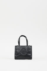 Telfar Black Small Shopping Bag