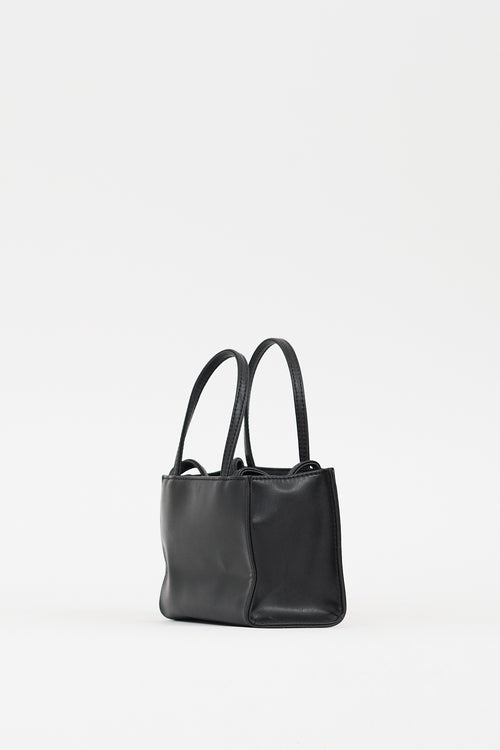 Telfar Black Small Shopping Bag