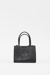 Telfar Black Small Shopping Bag