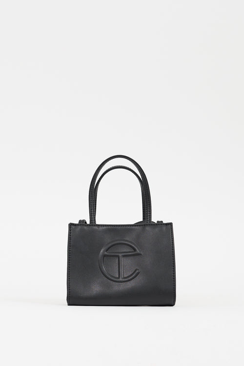 Telfar Black Small Shopping Bag