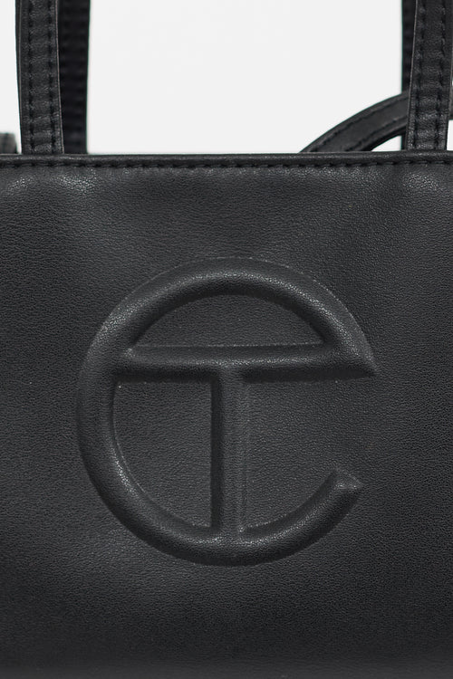 Telfar Black Small Shopping Bag