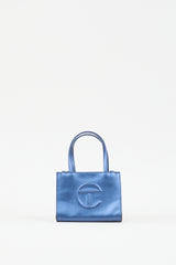Telfar Cobalt Blue Small Shopping Bag