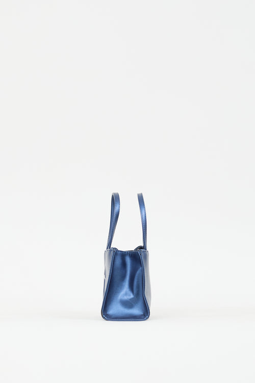 Telfar Cobalt Blue Small Shopping Bag