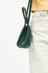 Telfar Green Mini Shopping Bag