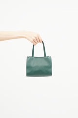 Telfar Green Mini Shopping Bag