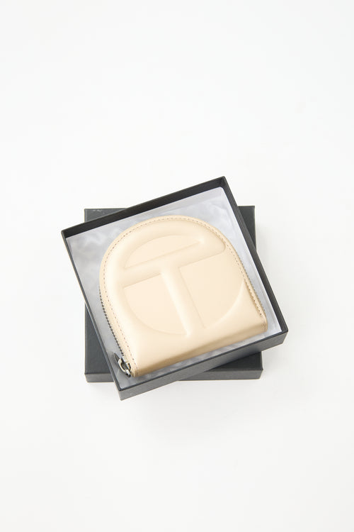 Telfar Leather Logo Wallet
