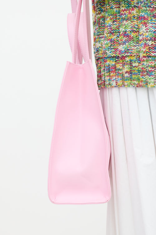 Telfar Pink Medium Shopping Tote