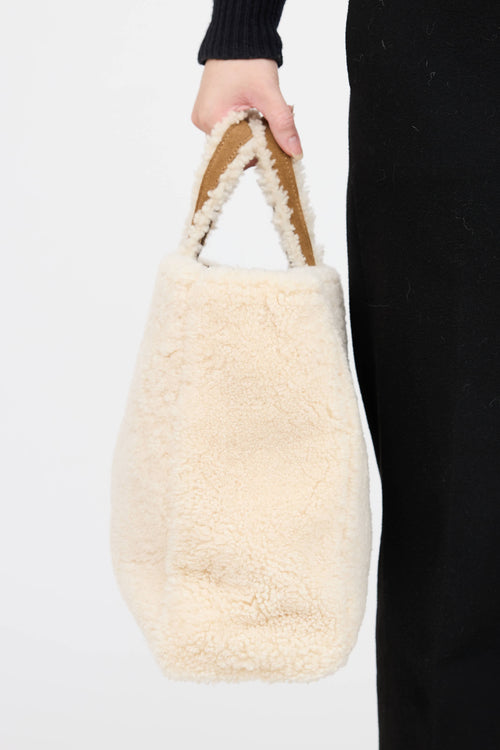 Telfar X UGG Shearling Medium Shopping Bag